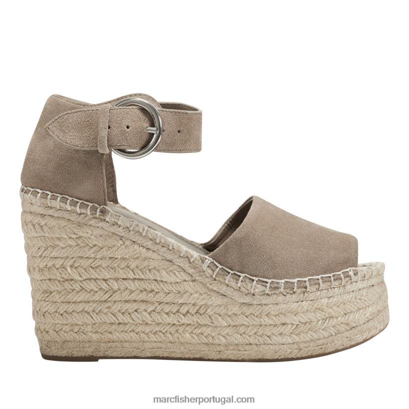 mulheres Marc Fisher sandália espadrille alida 62B08L190 natural
