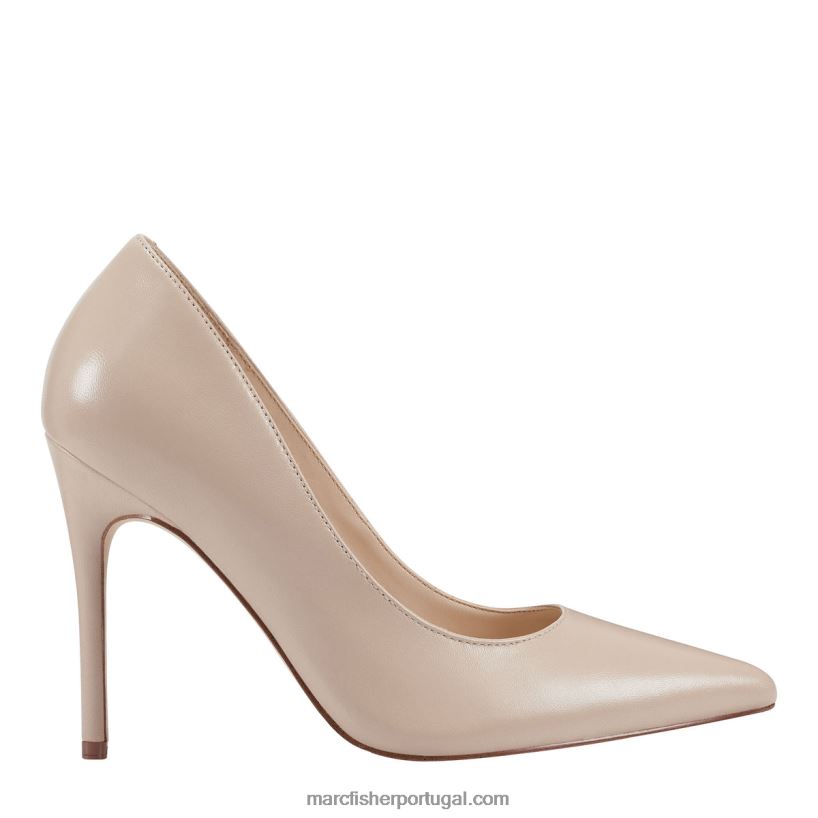 mulheres Marc Fisher bomba de código 62B08L649 couro marfim