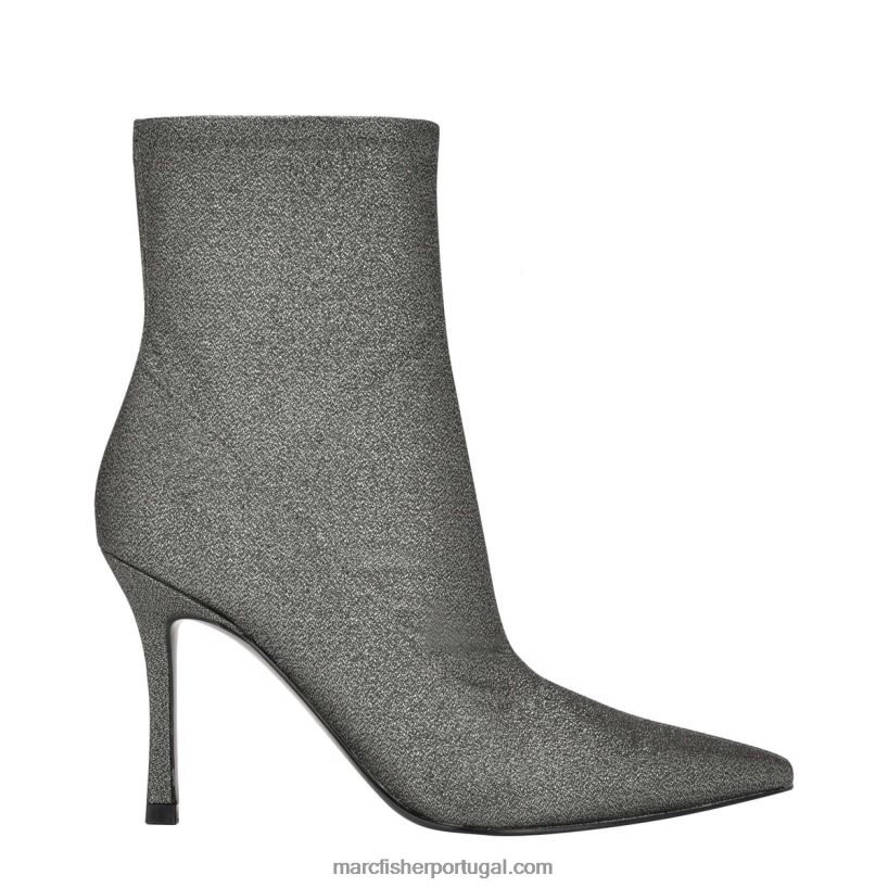 mulheres Marc Fisher bota de salto alto kellen 62B08L25 brilho de estanho