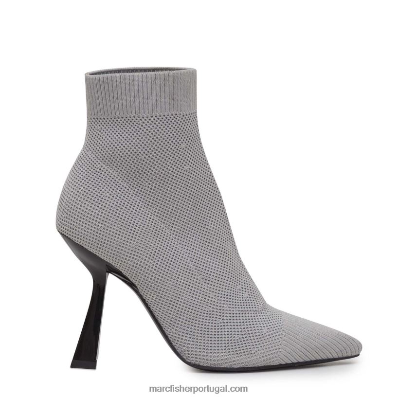 mulheres Marc Fisher bota de salto umair 62B08L116 malha natural cinza claro