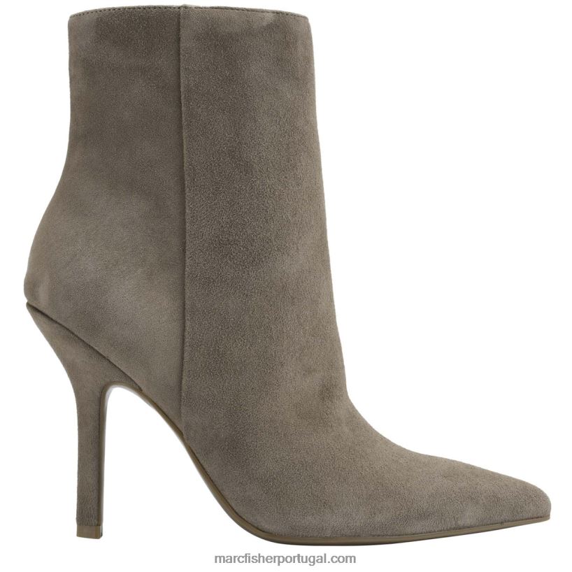 mulheres Marc Fisher botinha de salto semina 62B08L61 camurça taupe