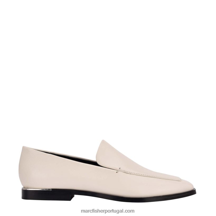 mulheres Marc Fisher mocassim 62B08L439 couro creme chique