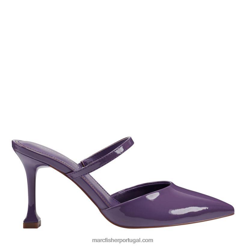 mulheres Marc Fisher mula de salto hadais 62B08L500 patente roxa