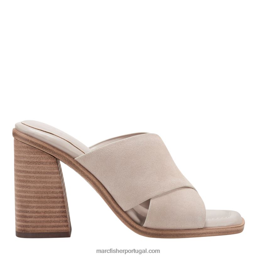 mulheres Marc Fisher sandália de salto alto barli 62B08L472 camurça natural