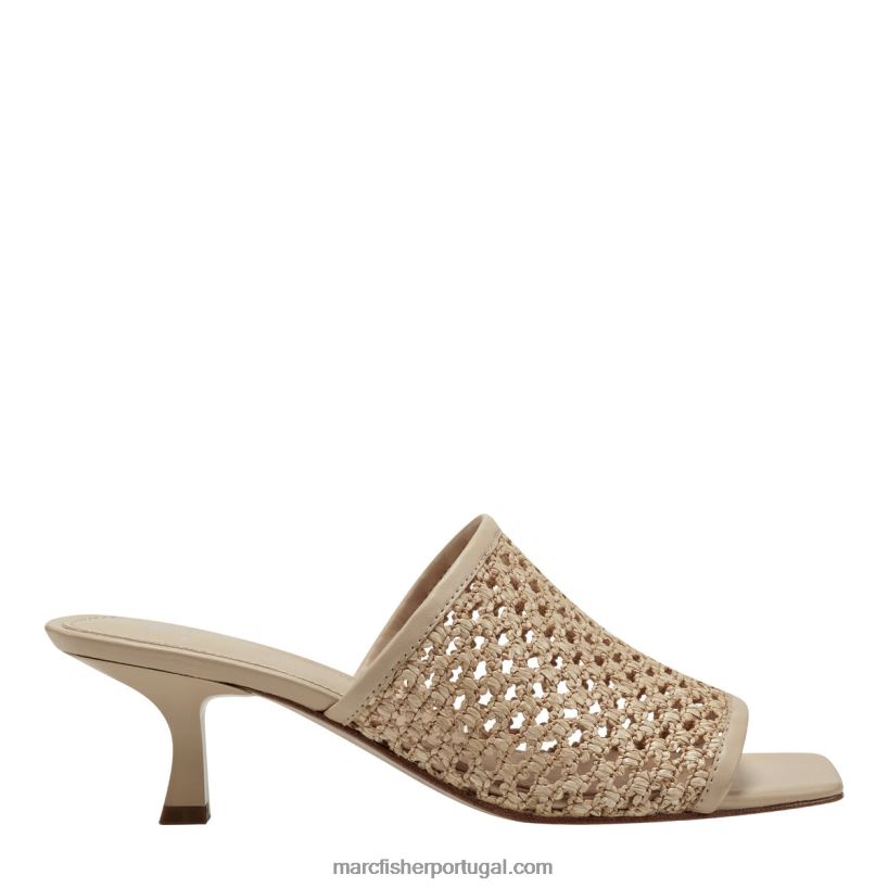 mulheres Marc Fisher sandália salto alto juliette 62B08L493 nu